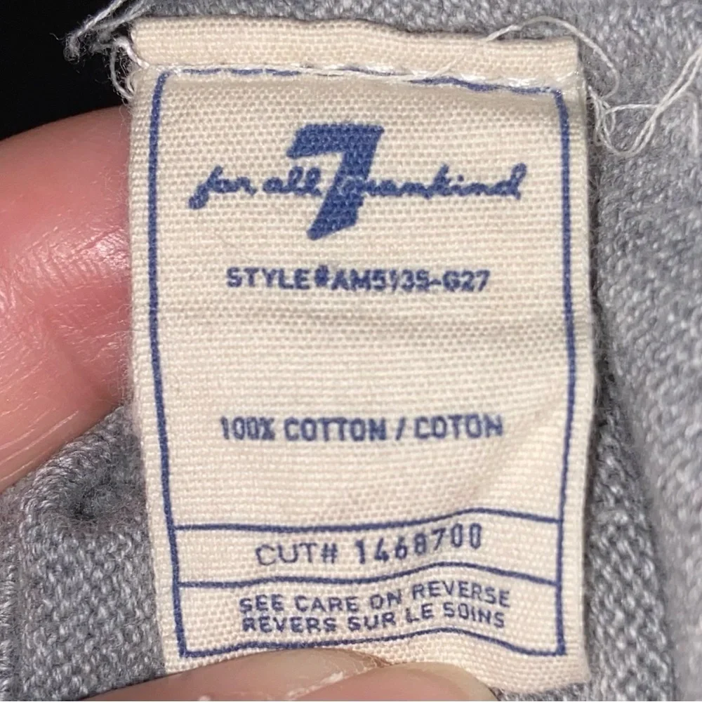 7 for mankind men’s pullover sweater